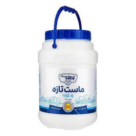 ماست دبه 2000 گرم پر چرب پگاه